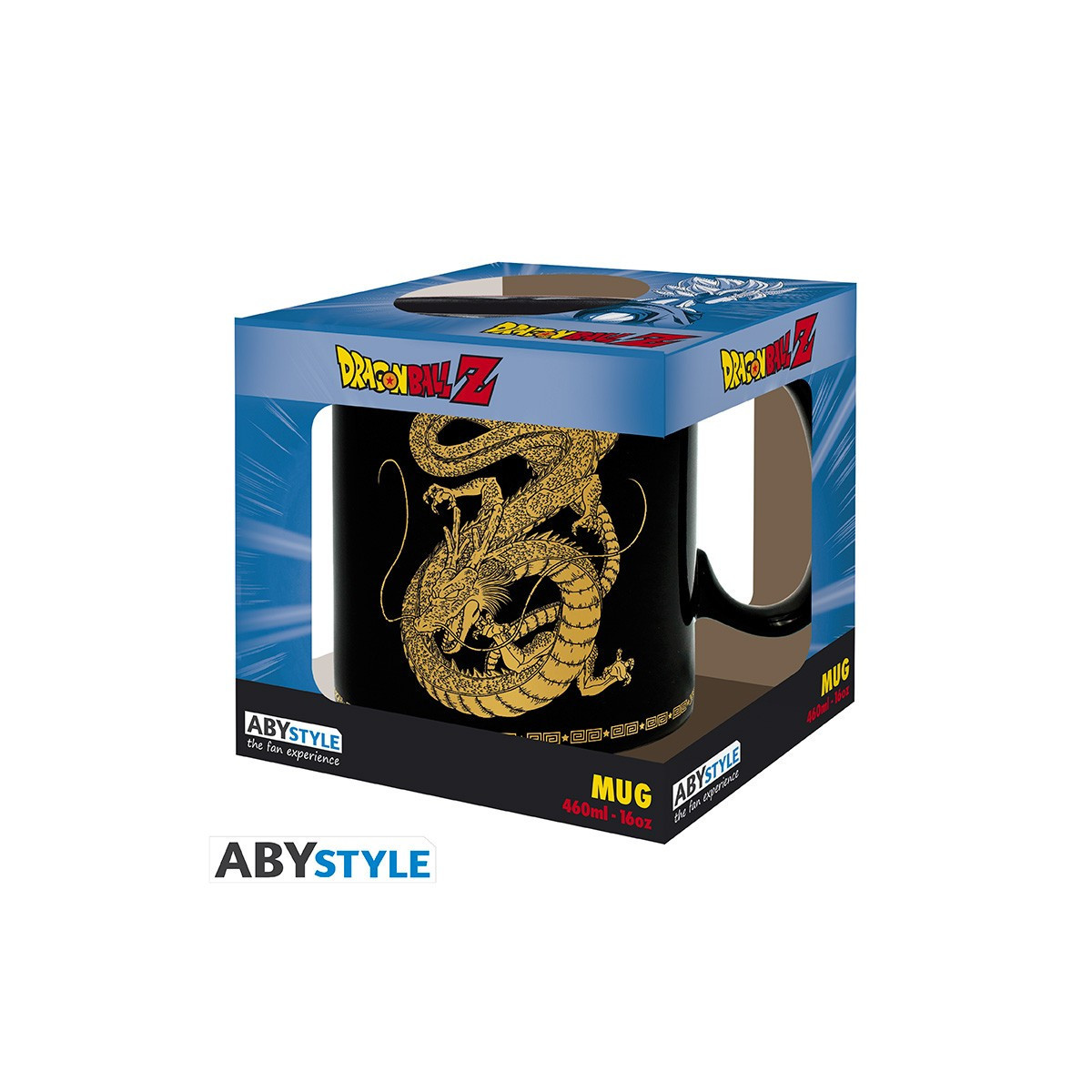 ABYstyle - DRAGON BALL Z - Becher 460 ml - Shenron Golden