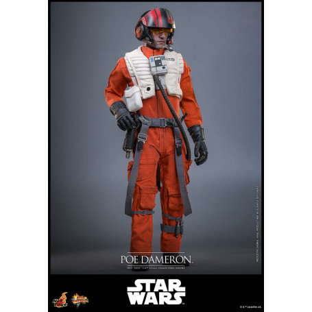 Hot Toys Star Wars: The Force Awakens - POE DAMERON MMS 1/6