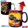 ABYstyle - One Piece - Thermo-reaktiver Becher 460 ml - Luffy vs Kaido