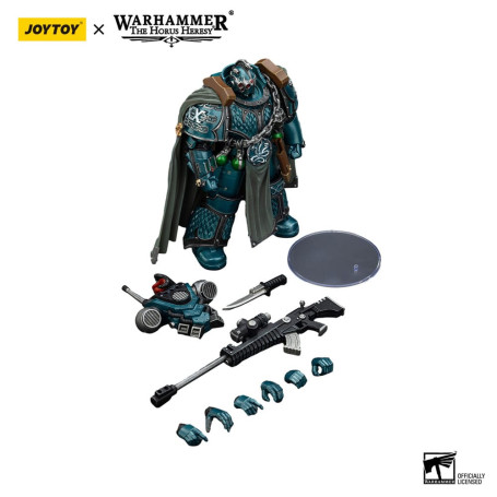 Joytoy - Warhammer - Alpha Legion - Exodus The One who is Many With Sniper Rifle And Power Dagger - The Horus Heresy
