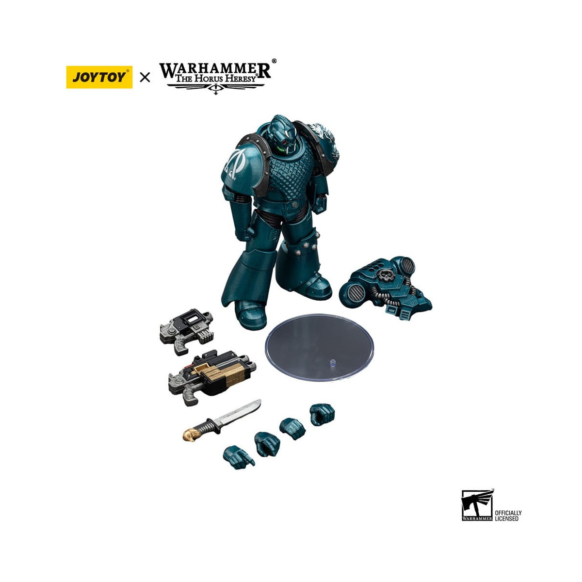 Joytoy - Warhammer - Alpha Legion - Headhunter With Banestrike Combi-Bolter And Power Dagger - The Horus Heresy