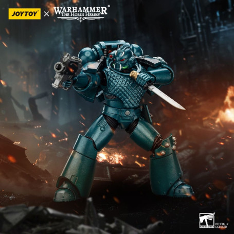 Joytoy - Warhammer - Alpha Legion - Headhunter With Banestrike Combi-Bolter And Power Dagger - The Horus Heresy