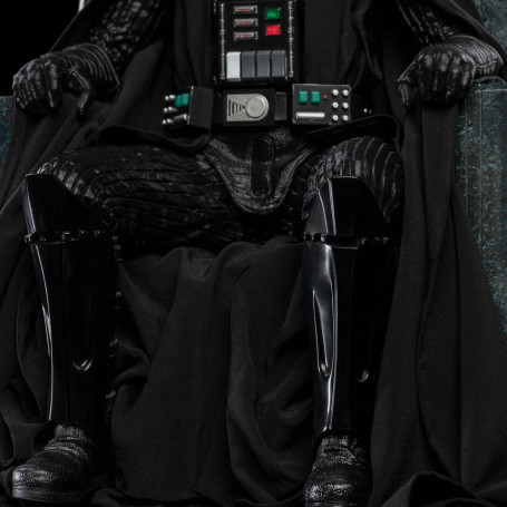 IRON STUDIOS - Darth Vader on Throne Art Scale 1/10 - Star Wars: Obi-Wan Kenobi
