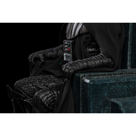 IRON STUDIOS - Darth Vader on Throne Art Scale 1/10 - Star Wars: Obi-Wan Kenobi