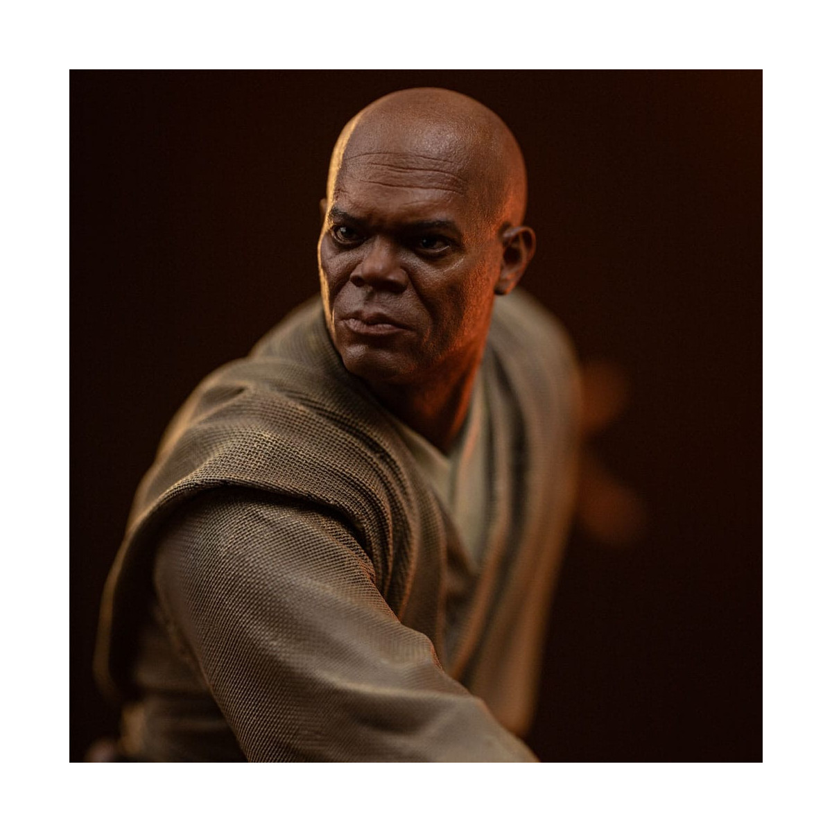 IRON STUDIOS - Mace Windu Art Scale 1/10 - Star Wars: Attack ot the Clones