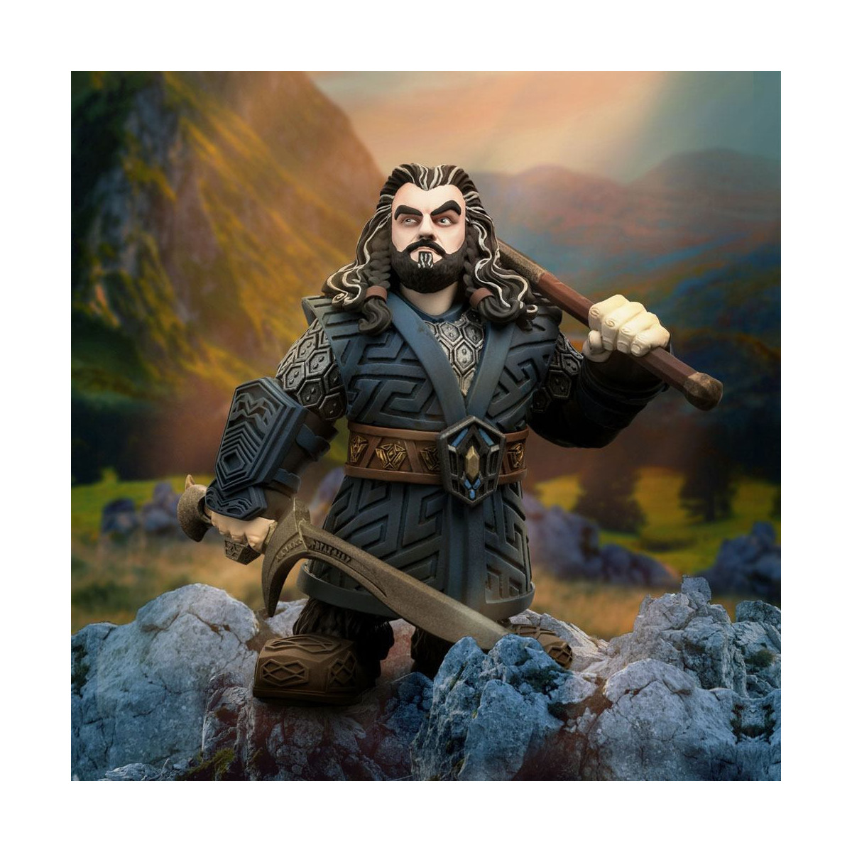 Weta Statue Vinyl Der Hobbit Actionfigur Mini Epics Thorin Oakenshield Limited Edition - Eichenschild.