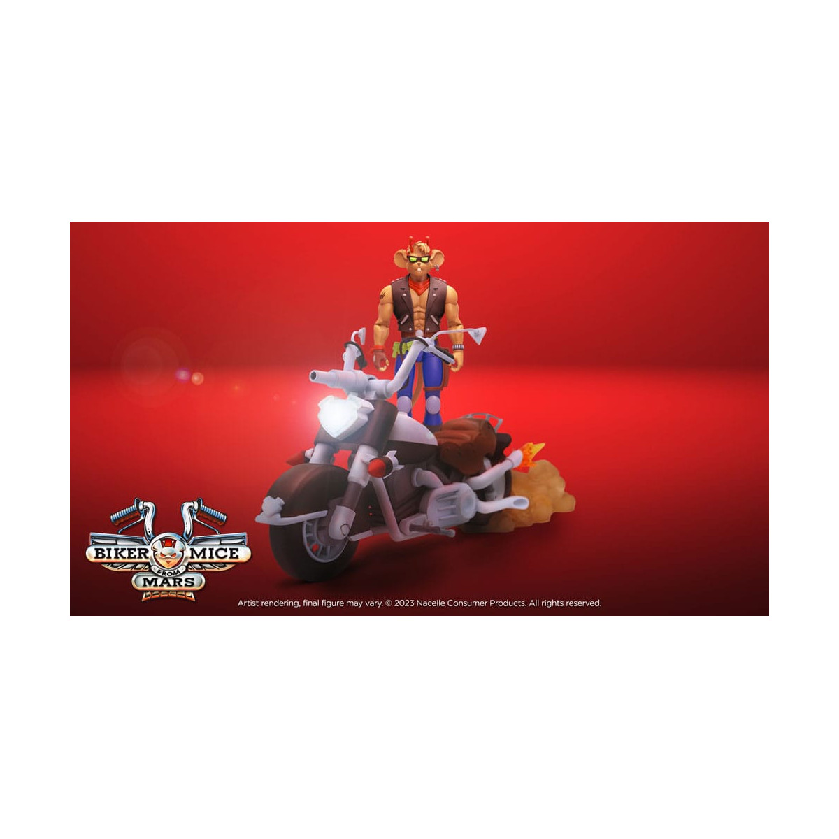 Gondel - Die Weltraumfahrer - Throttle's Martian Monster Bike - Biker Mice From Mars