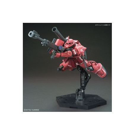 Bandai - Gunpla - Gundam 1/144 HG The Origin - MS-06S ZAKU II RED COMET VER. - Mobile Suit Gundam