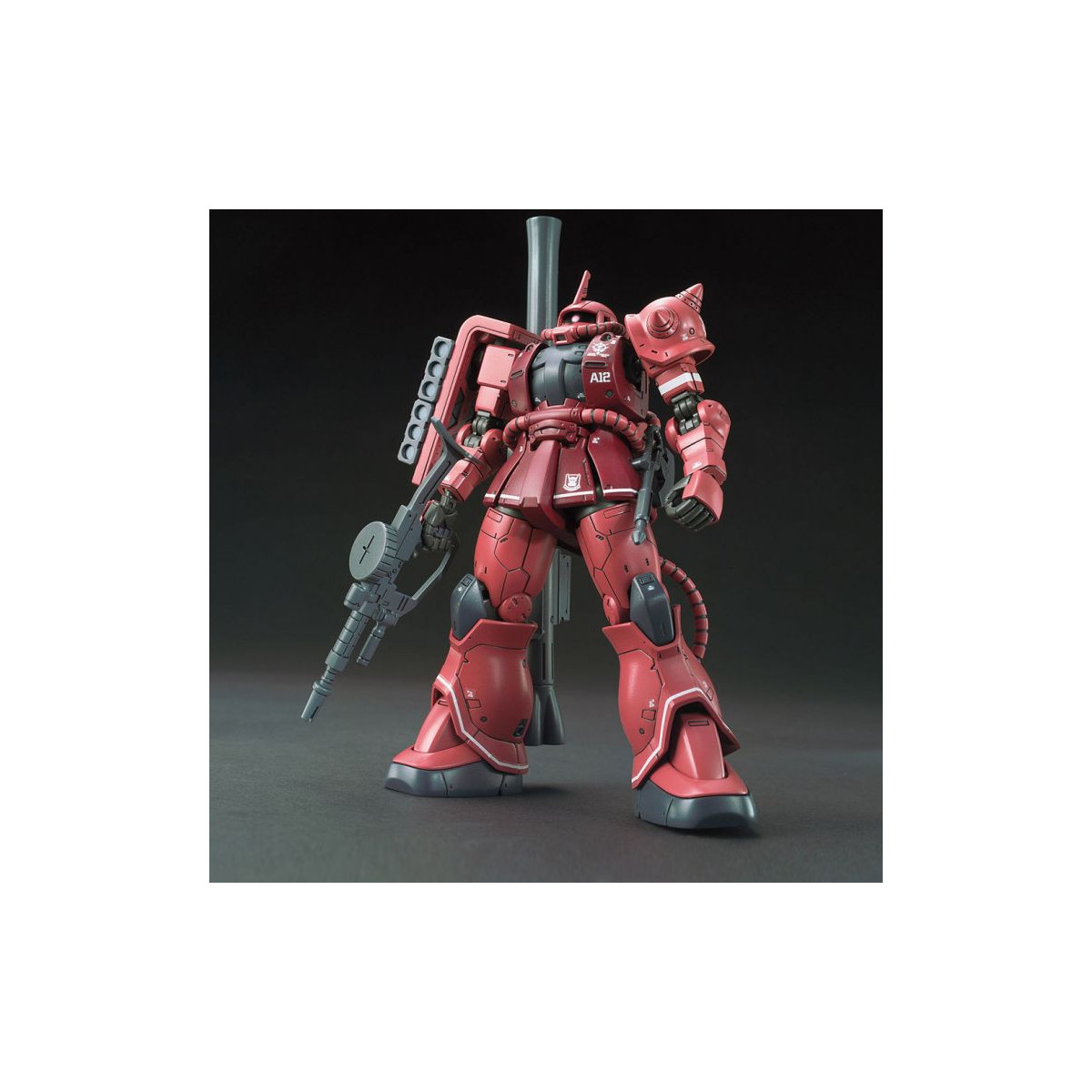 Bandai - Gunpla - Gundam 1/144 HG The Origin - MS-06S ZAKU II RED COMET VER. - Mobile Suit Gundam