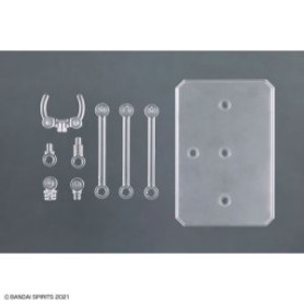 Bandai - Gunpla - Gundam Action Base 6 Clear (1/144) Set von 2