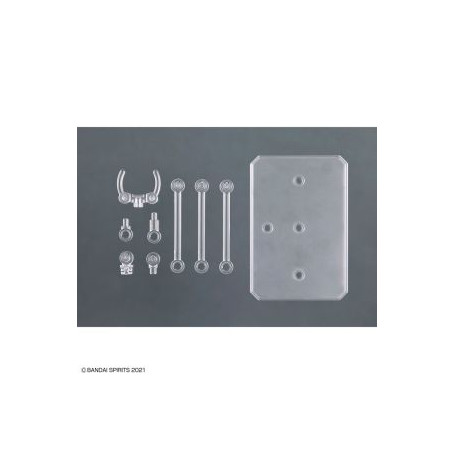 Bandai - Gunpla - Gundam Action Base 6 Clear (1/144) Set von 2