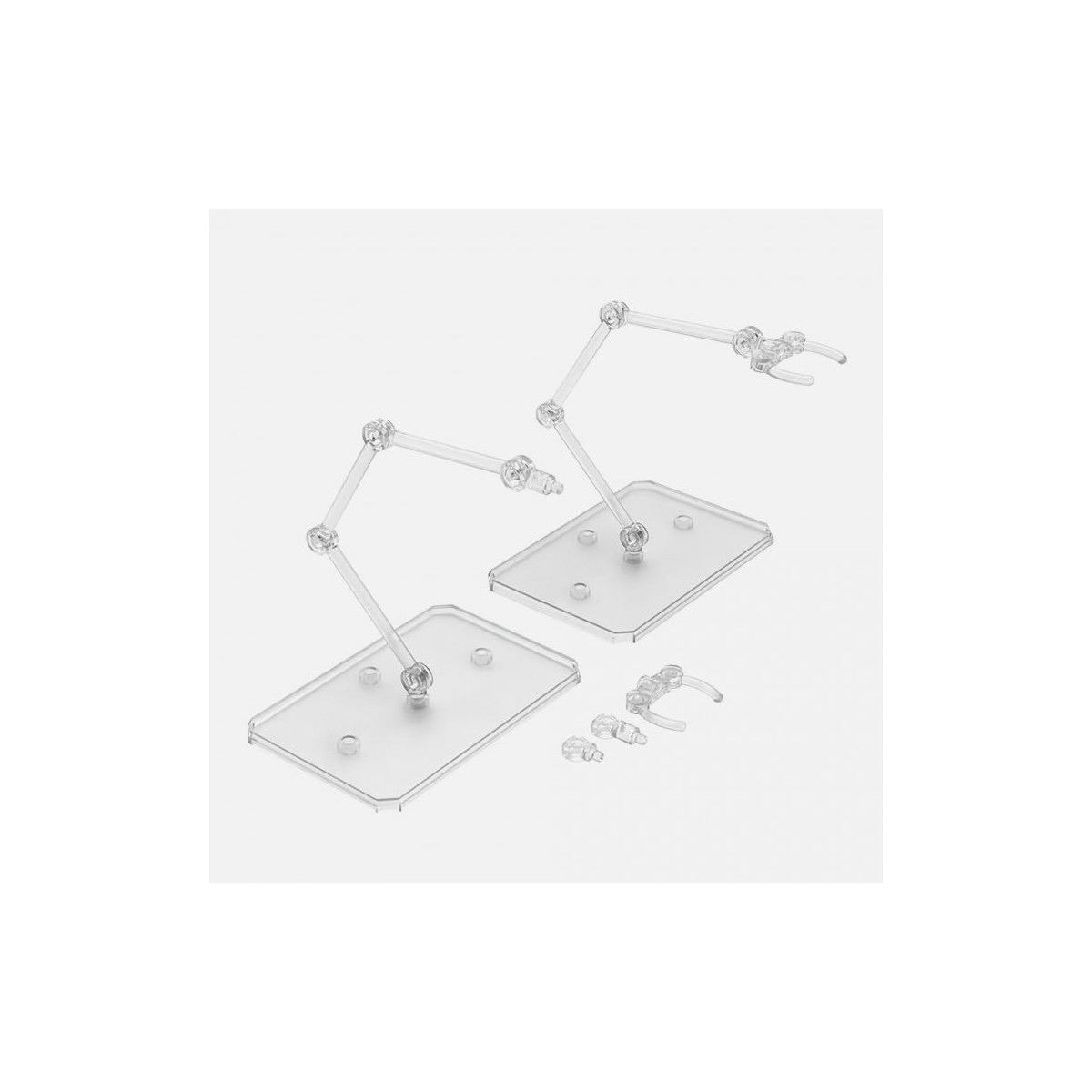 Bandai - Gunpla - Gundam Action Base 6 Clear (1/144) Set von 2