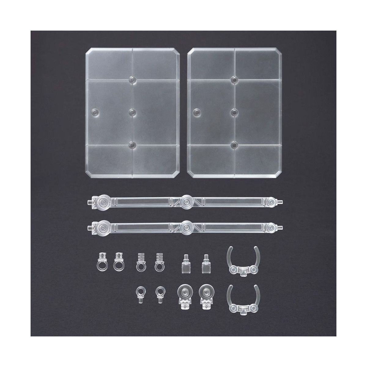 Bandai - Gunpla - Gundam Action Base 7 Clear (1/144) Satz von 2