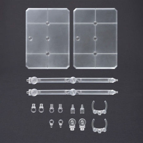 Bandai - Gunpla - Gundam Action Base 7 Clear (1/144) Satz von 2
