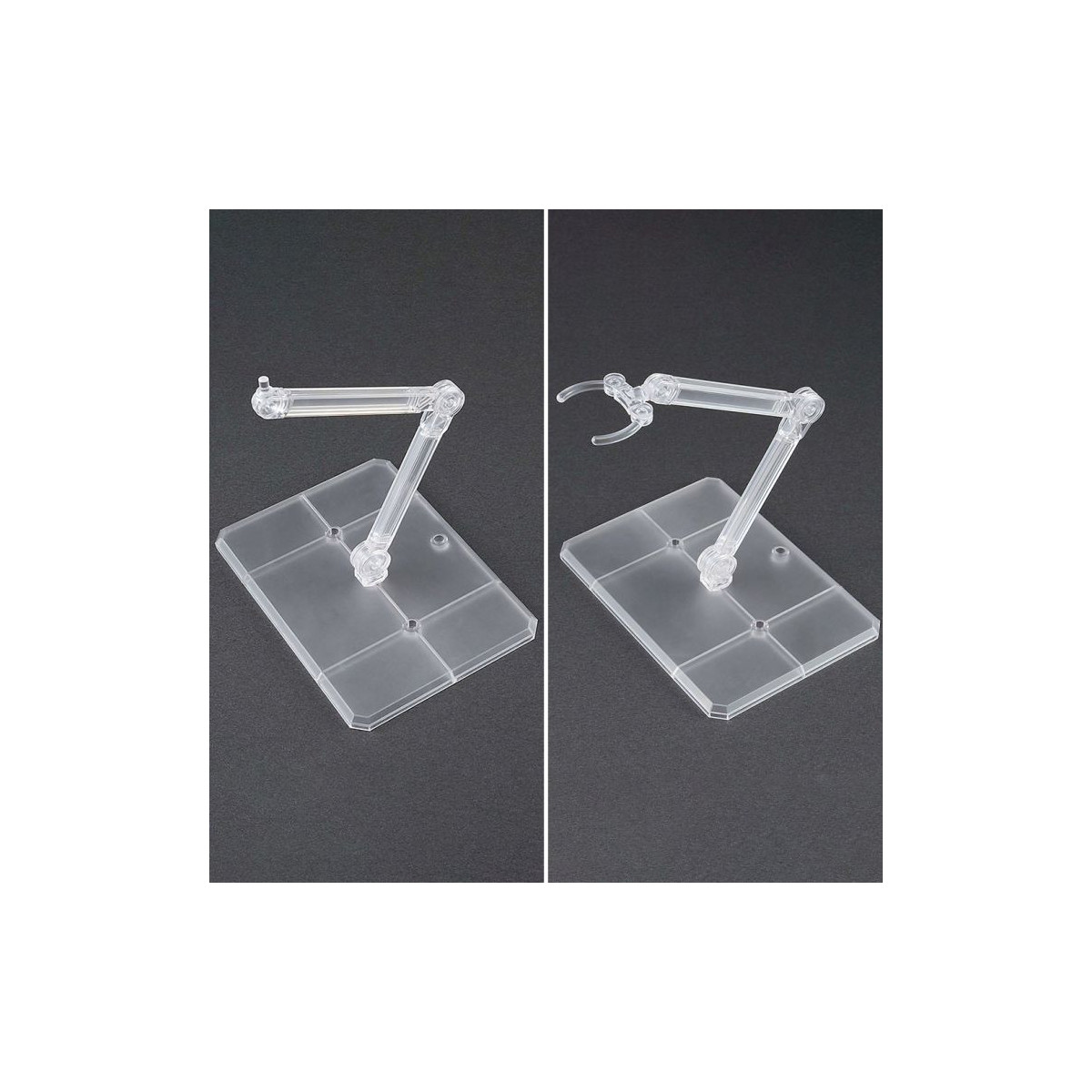 Bandai - Gunpla - Gundam Action Base 7 Clear (1/144) Satz von 2