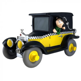 Plastoy Spardose Gaston Lagaffe - Gaston Lagaffe und sein Fiat Taxi 509