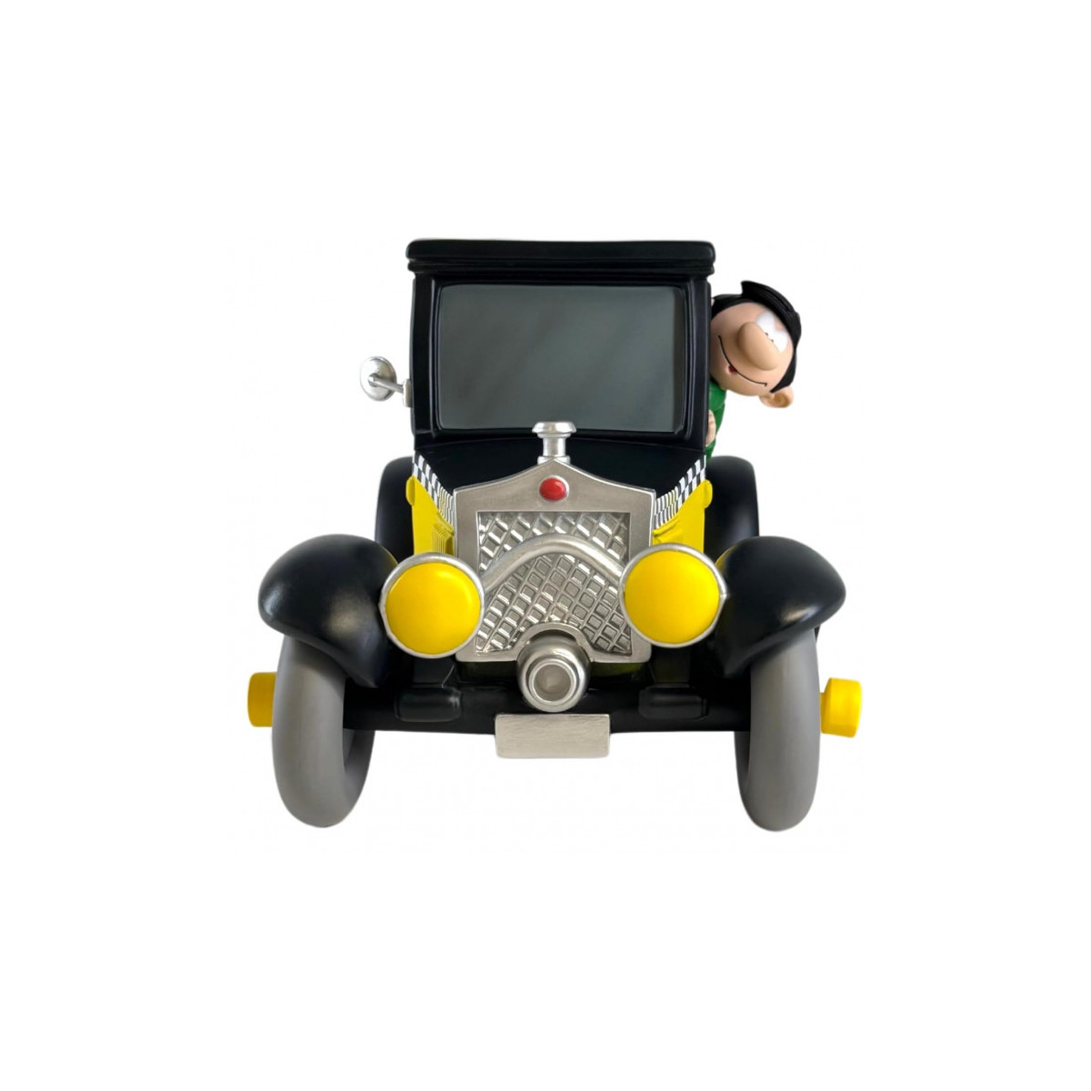 Plastoy Spardose Gaston Lagaffe - Gaston Lagaffe und sein Fiat Taxi 509