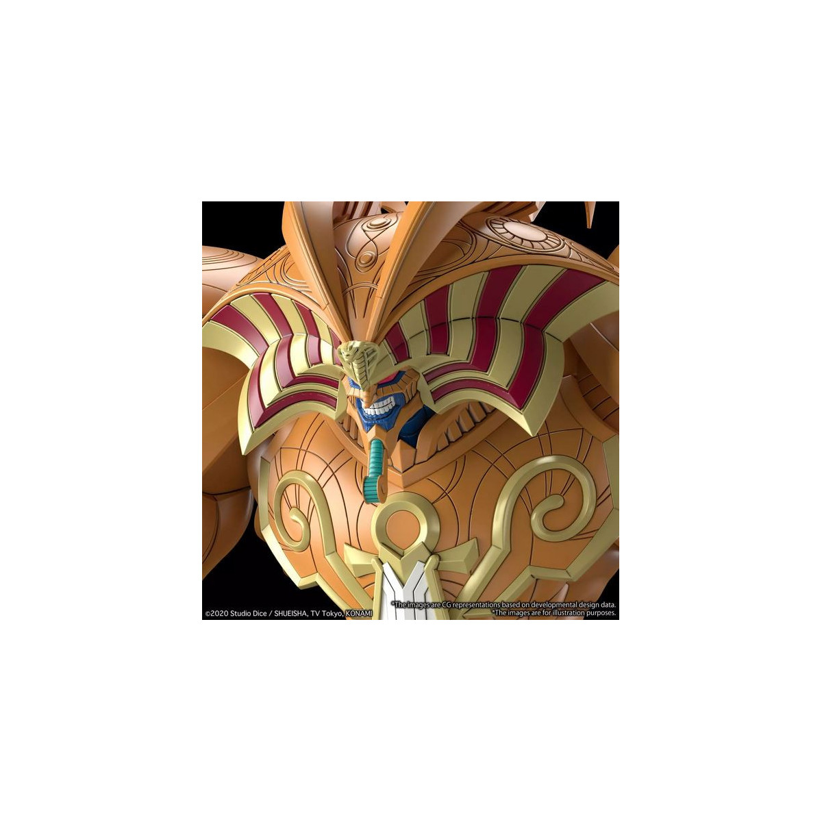 Bandai Yu-Gi-Oh Figur Rise Standard Amplified - The Legendary Exodia Incarnate