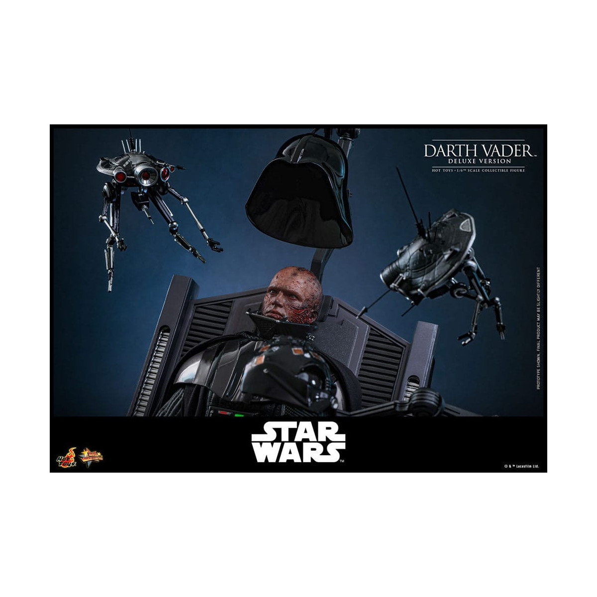 Hot toys Star Wars: Darth Vader Deluxe Version MMS 1/6 - Episode III: Die Rache der Sith