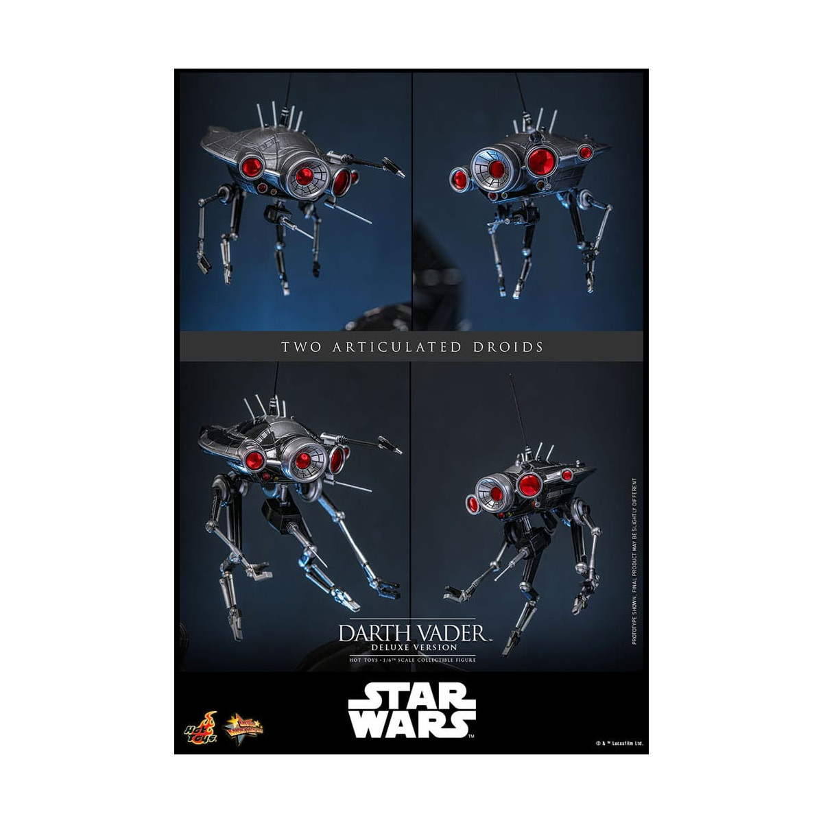 Hot toys Star Wars: Darth Vader Deluxe Version MMS 1/6 - Episode III: Die Rache der Sith