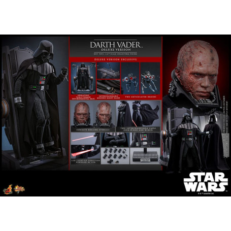 Hot toys Star Wars: Darth Vader Deluxe Version MMS 1/6 - Episode III: Die Rache der Sith