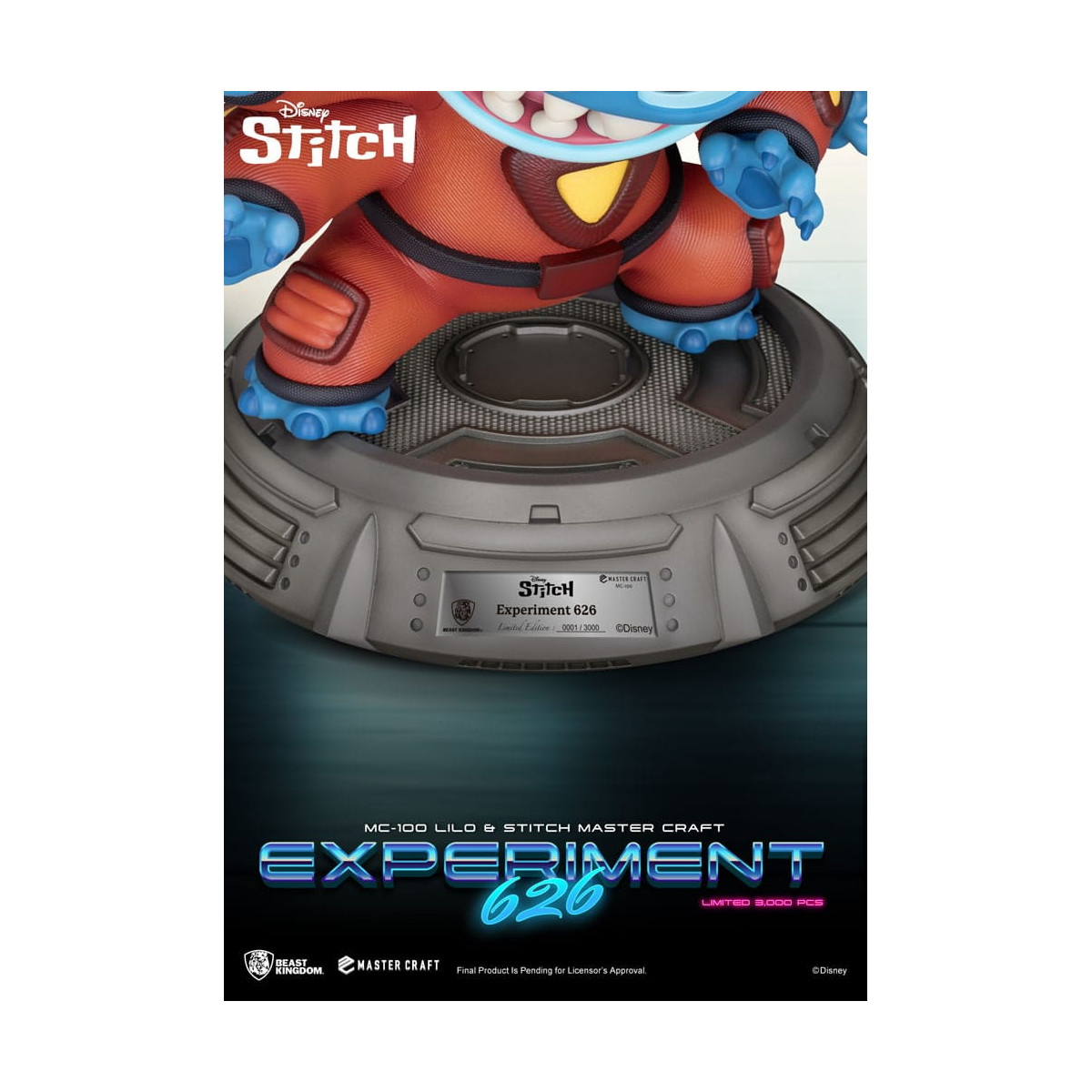 Beast Kingdom Disney - Master Craft Experiment 626 - Stitch