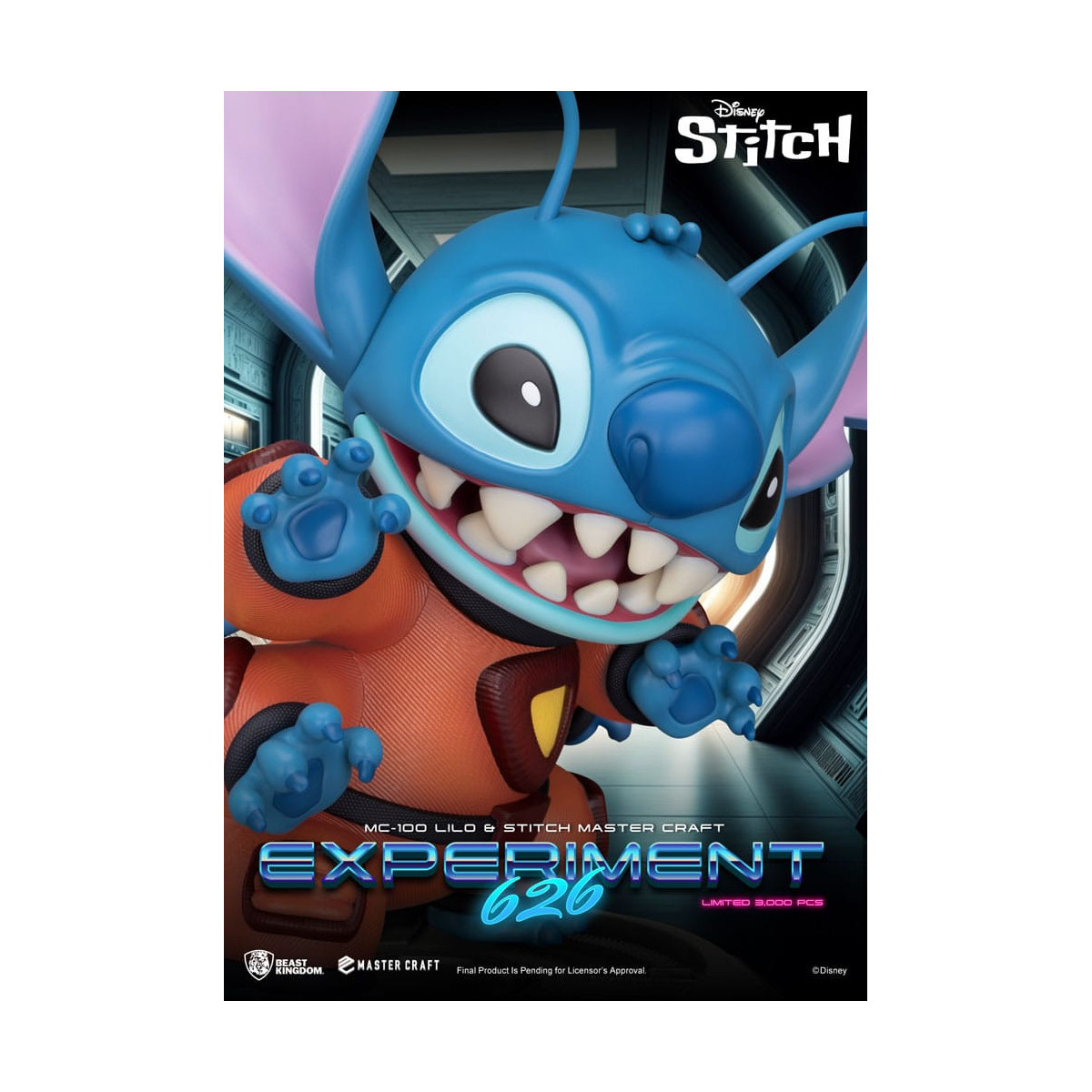 Beast Kingdom Disney - Master Craft Experiment 626 - Stitch