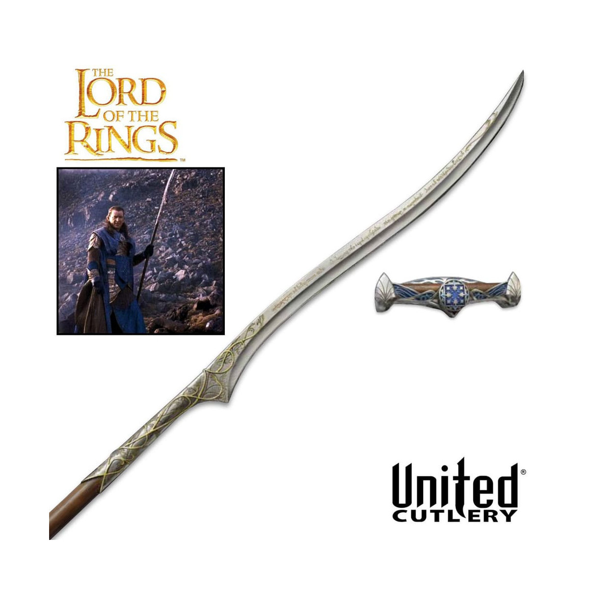 United Cutlery LOTR Aiglos Speer von Gil-Galad - Aeglos Spear of Gil-Galad - Der Herr der Ringe