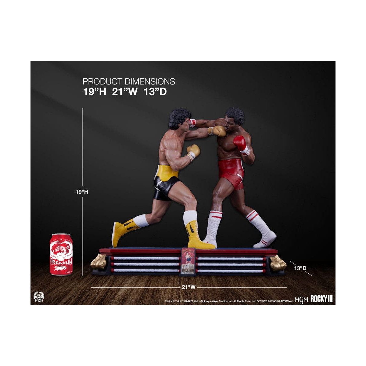 Premium Collectibles Studio PCS - Rocky 3: Das Auge des Tigers Diorama 1/4 Rocky Balboa & Apollo Creed