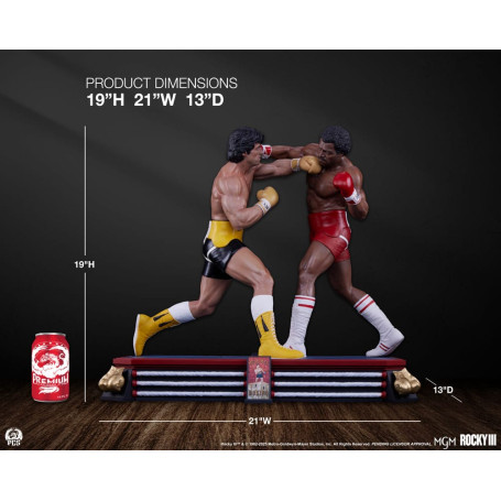 Premium Collectibles Studio PCS - Rocky 3: Das Auge des Tigers Diorama 1/4 Rocky Balboa & Apollo Creed