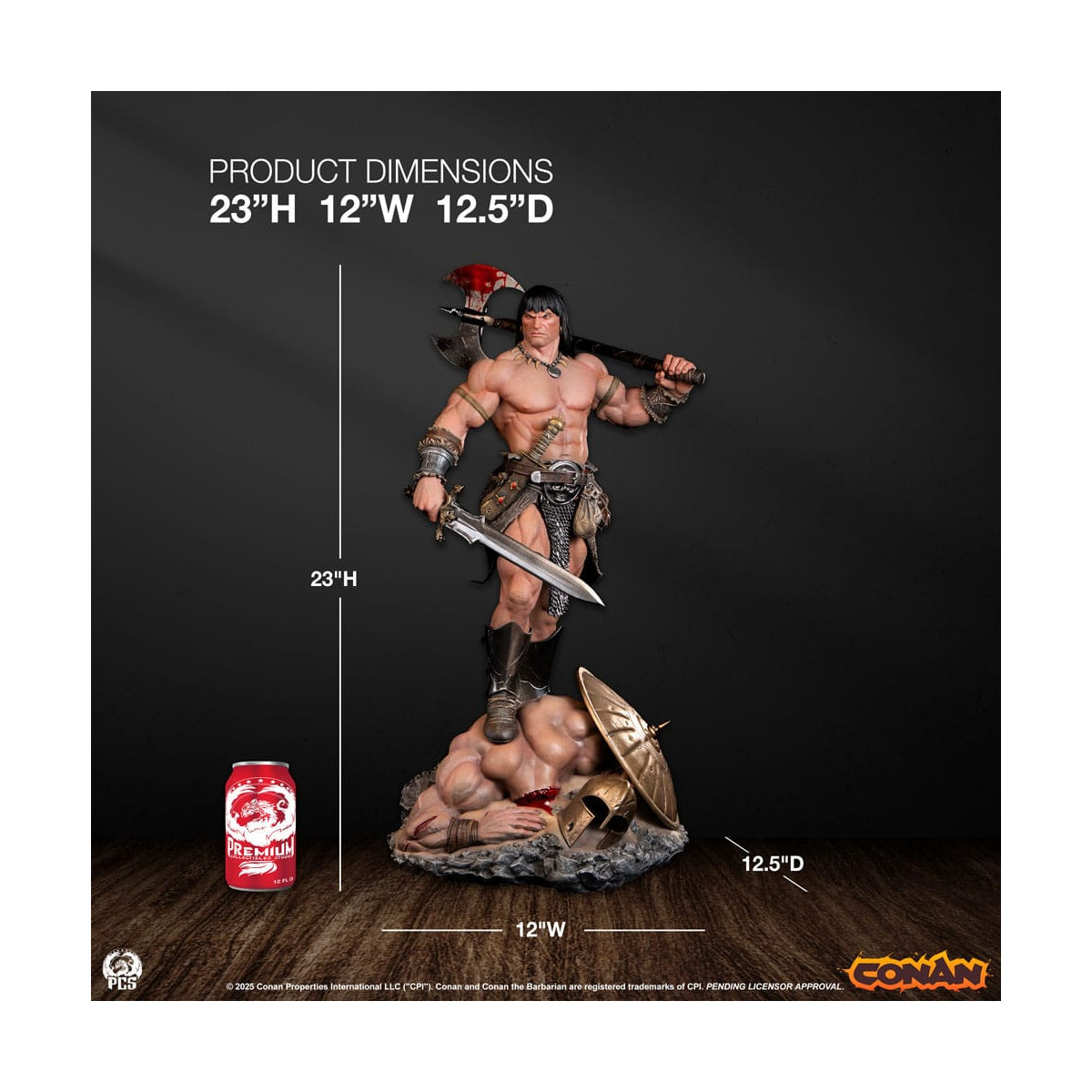 Premium Collectibles Studio PCS - Conan der Barbar 1/4