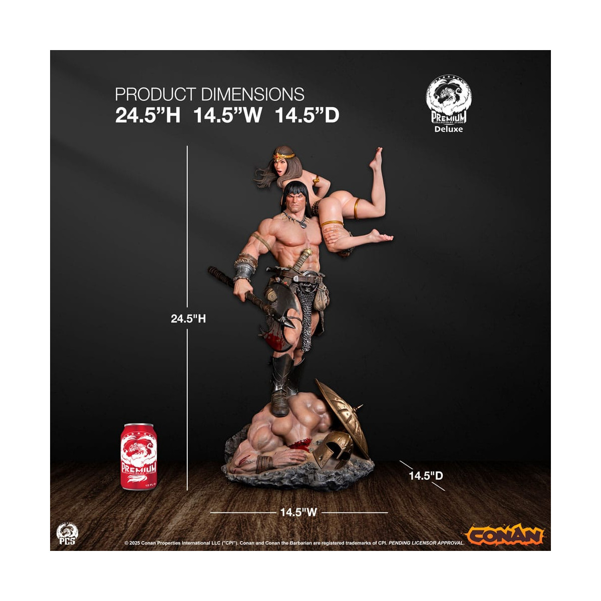 Premium Collectibles Studio PCS - Conan der Barbar Deluxe Edition 1/4