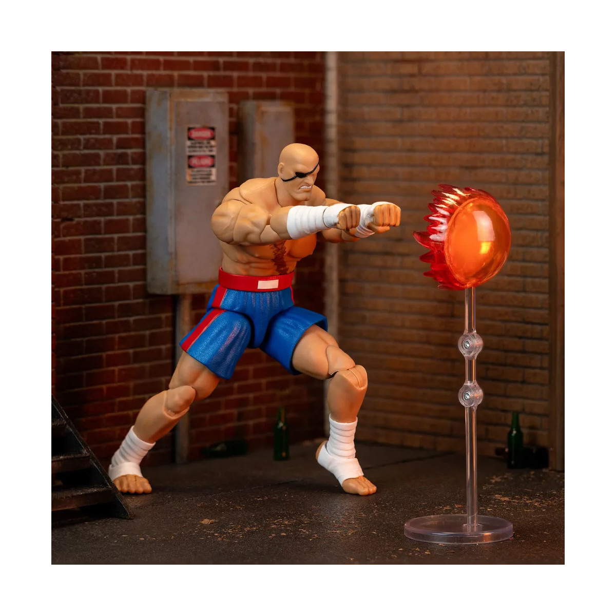 Jada Toys - SAGAT 1/12 - Ultra Street Fighter II: The Final Challengers - Serie 4