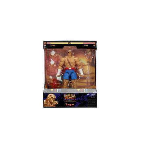 Jada Toys - SAGAT 1/12 - Ultra Street Fighter II: The Final Challengers - Serie 4