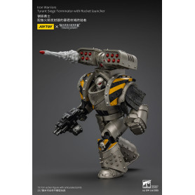 Joytoy - Warhammer - Iron Warriors Tyrant Siege Terminator Squad - Tyrant Siege Terminator with Rocket launcher
