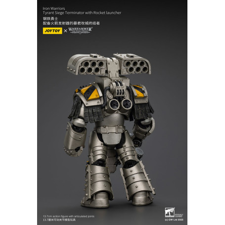 Joytoy - Warhammer - Iron Warriors Tyrant Siege Terminator Squad - Tyrant Siege Terminator with Rocket launcher