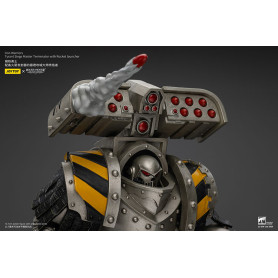 Joytoy - Warhammer - Iron Warriors Tyrant Siege Terminator Squad - Siege Master Terminator with Rocket launcher