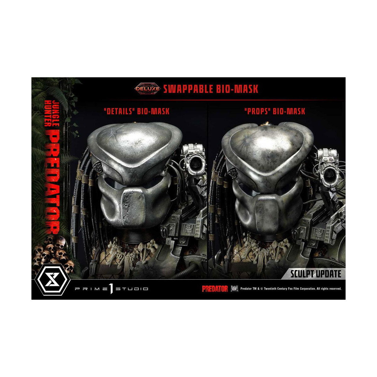 Prime 1 Studios - Museum Masterline 1/3 Jungle Hunter Predator Deluxe Bonus Version