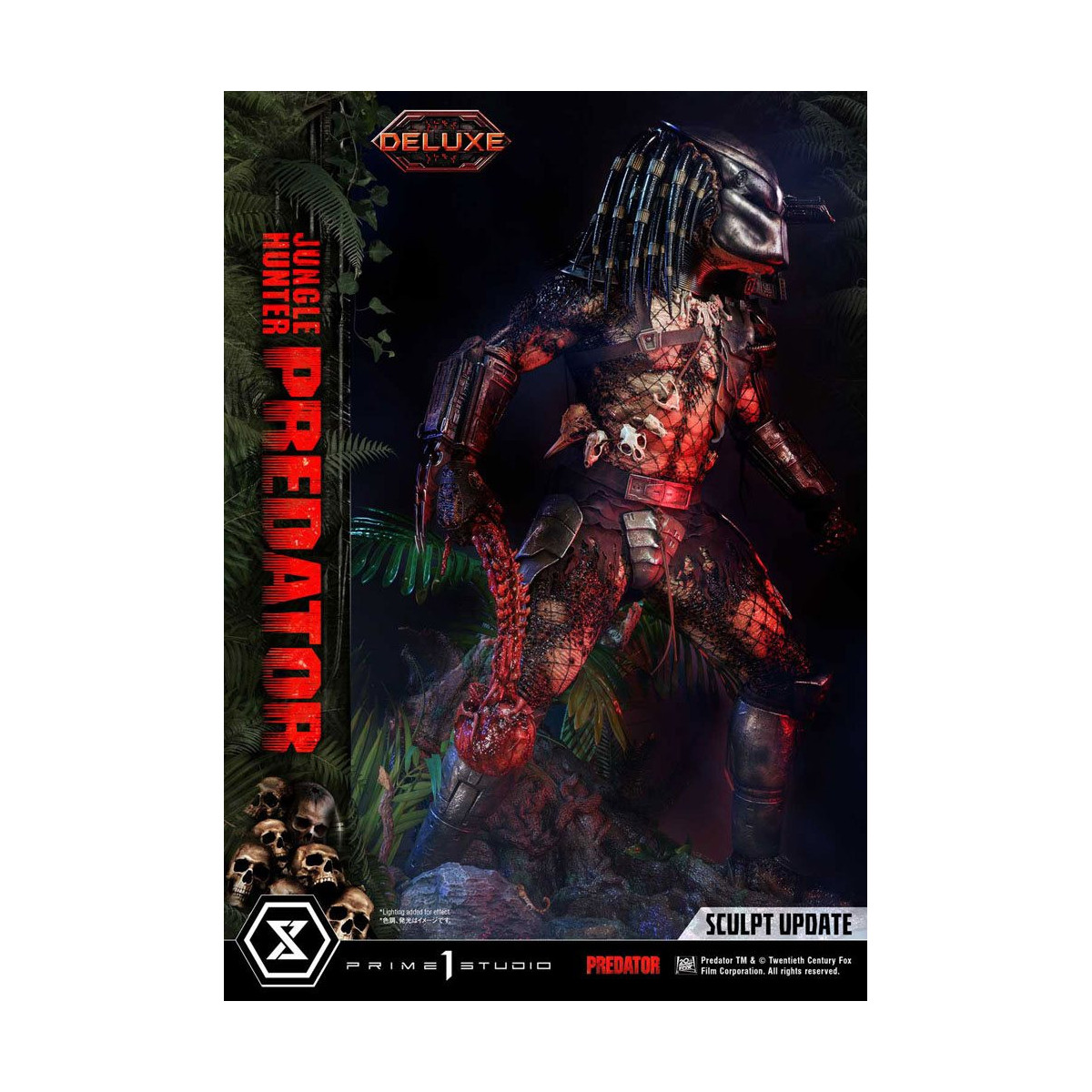 Prime 1 Studios - Museum Masterline 1/3 Jungle Hunter Predator Deluxe Bonus Version