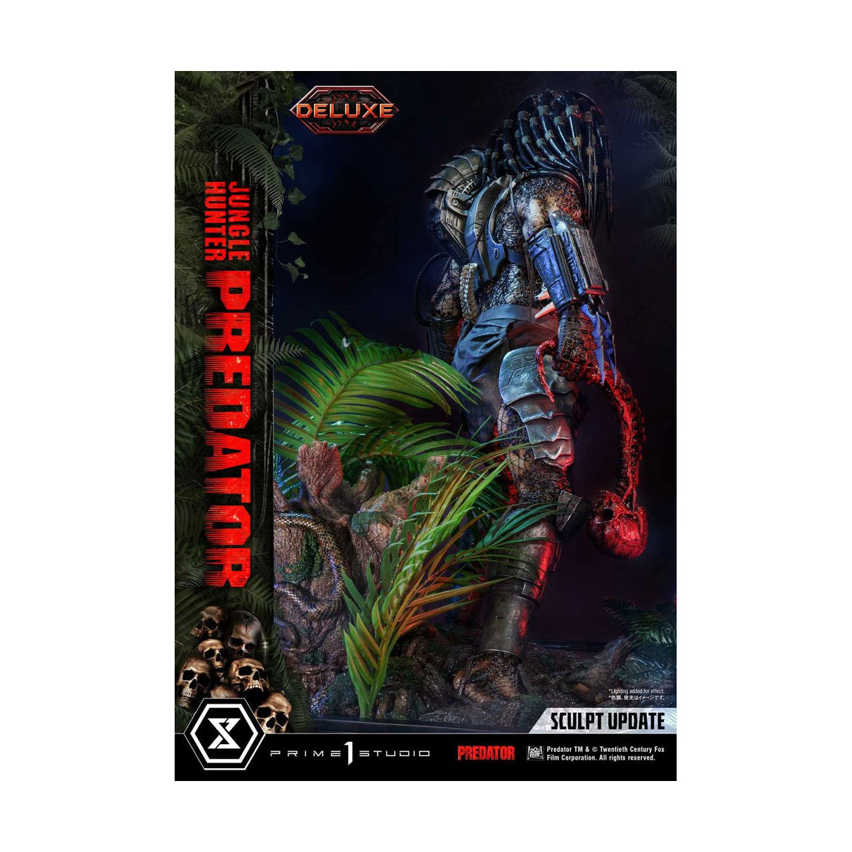 Prime 1 Studios - Museum Masterline 1/3 Jungle Hunter Predator Deluxe Bonus Version