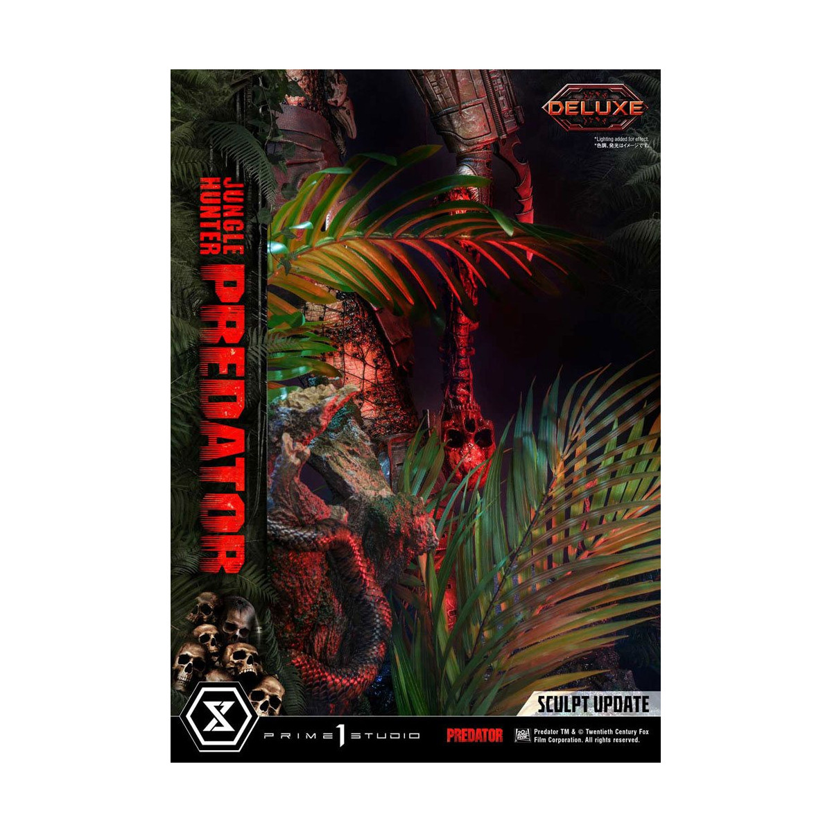 Prime 1 Studios - Museum Masterline 1/3 Jungle Hunter Predator Deluxe Bonus Version