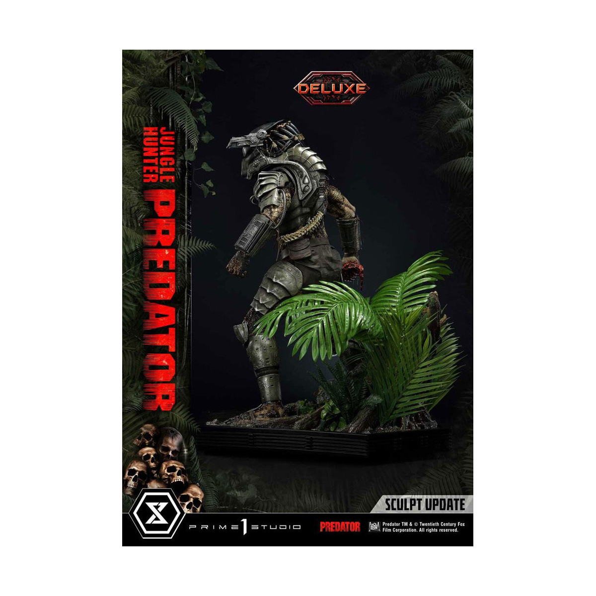 Prime 1 Studios - Museum Masterline 1/3 Jungle Hunter Predator Deluxe Bonus Version