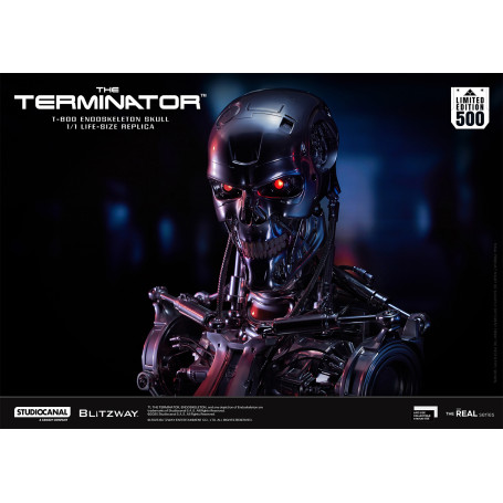 Blitzway - T800 Endoskeleton Skull 1/1 Life Size - The Terminator