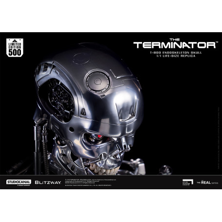 Blitzway - T800 Endoskeleton Skull 1/1 Life Size - The Terminator