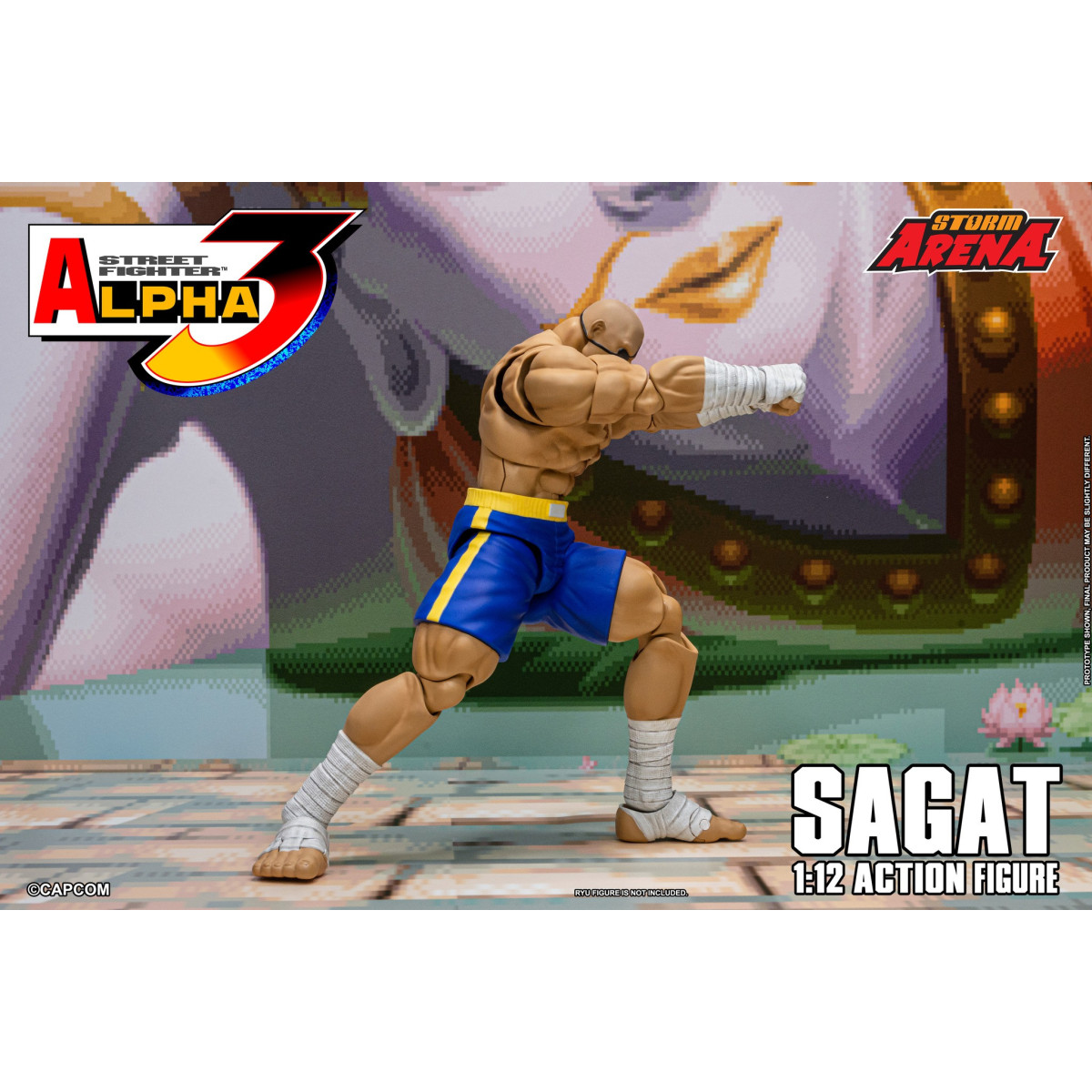 Storm Collectibles - SAGAT - Street Fighter Alpha Storm Arena 1/12