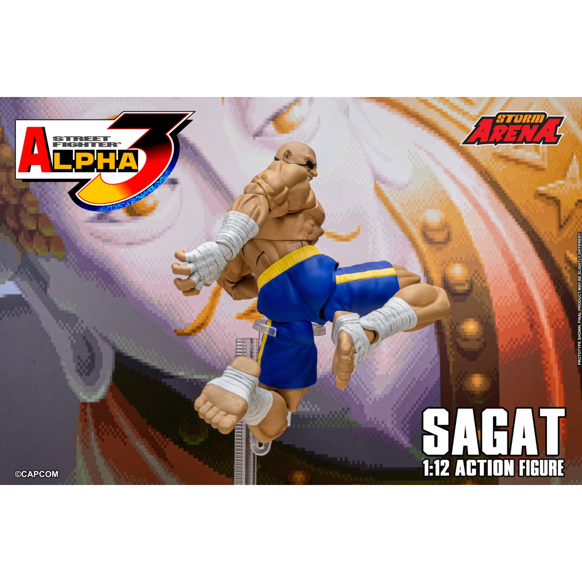 Storm Collectibles - SAGAT - Street Fighter Alpha Storm Arena 1/12