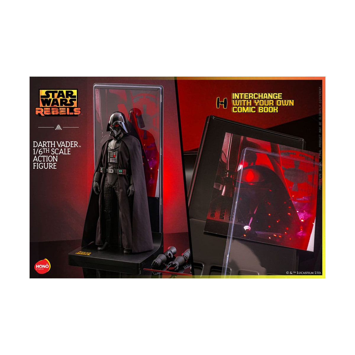 Hot Toys/Hono Studio - Star Wars: Rebels - Darth Vader 1/6