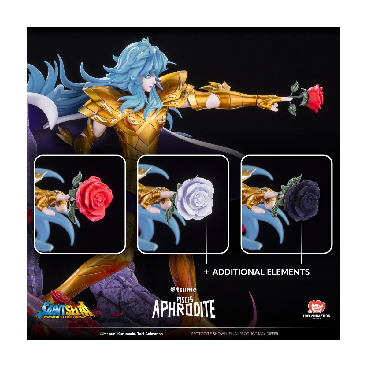 Tsume Statue HQS Saint Seiya - PISCES APHRODITE 1/6