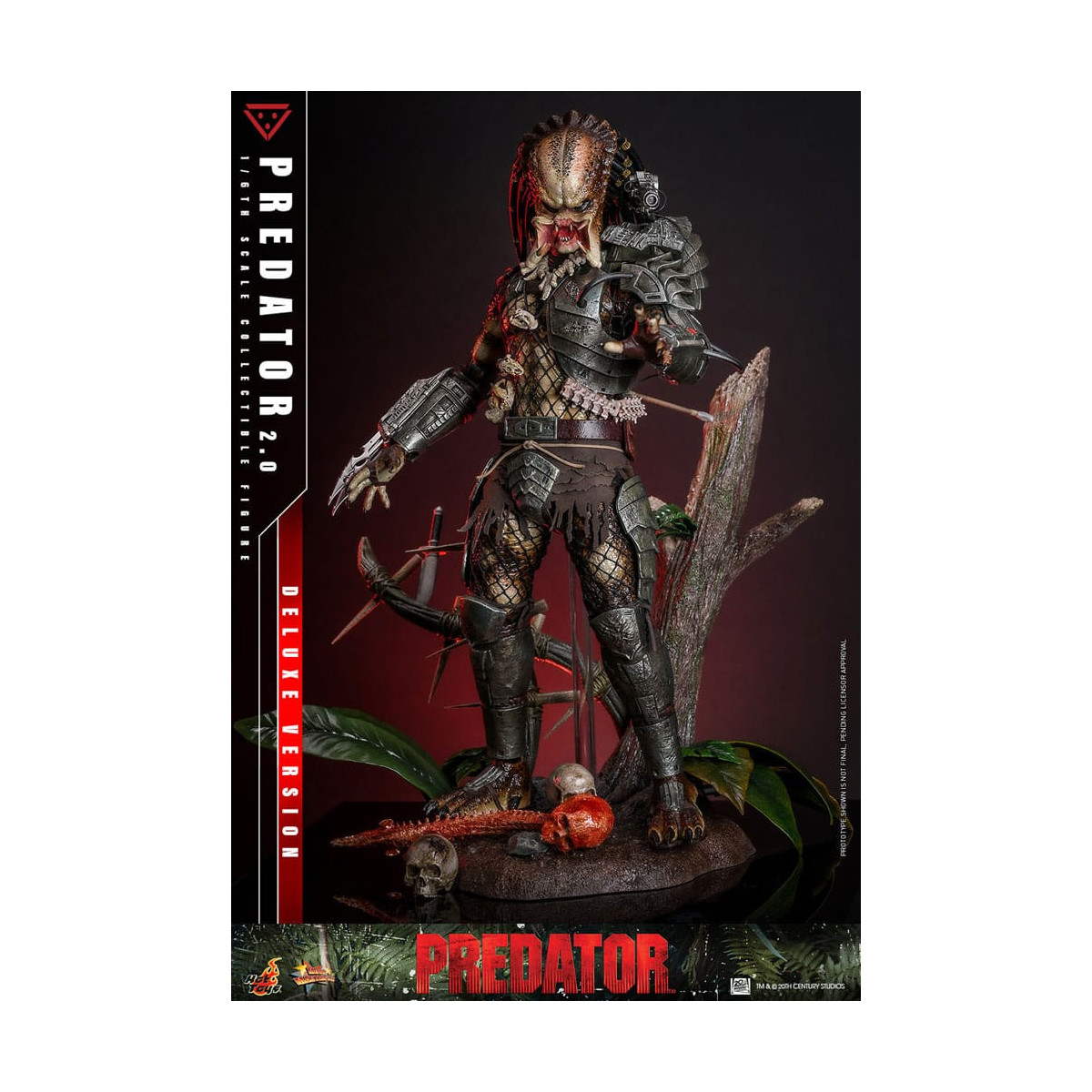 Hot Toys - Predator 2.0 Deluxe Version - Jungle Hunter