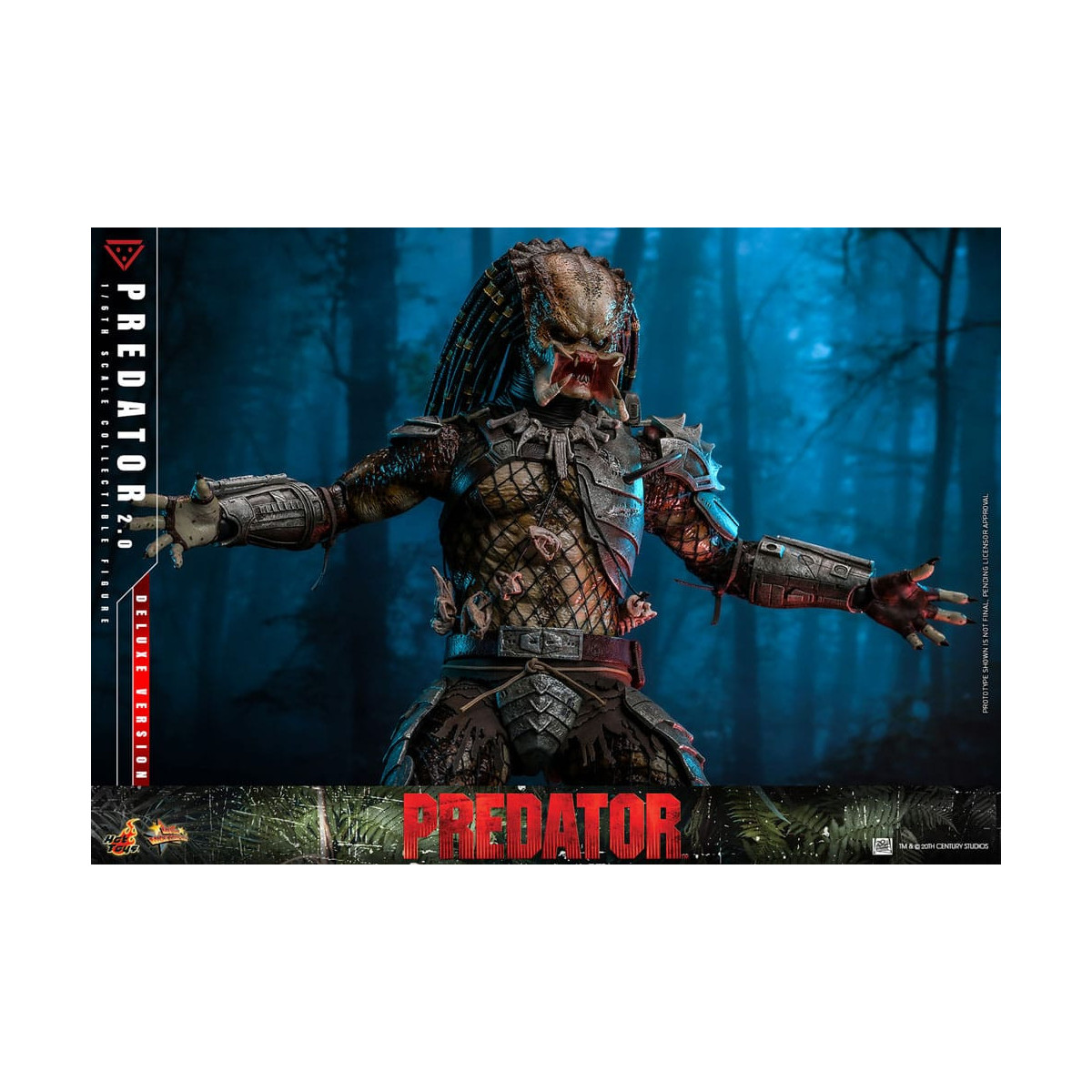 Hot Toys - Predator 2.0 Deluxe Version - Jungle Hunter